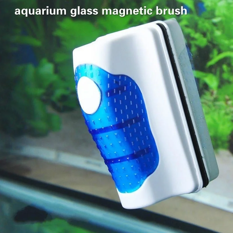 Marine Aquarium Glass Cleaner - 水族館用の超磁性ガラススクレーパー,洗浄ブラシ