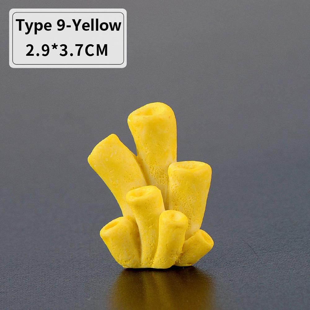 Aquarium Marine Rock - デスクトップ装飾水槽飾り魚タンク装飾品人工サンゴシミュレーションヒトデ樹脂製リーフロック風景製作