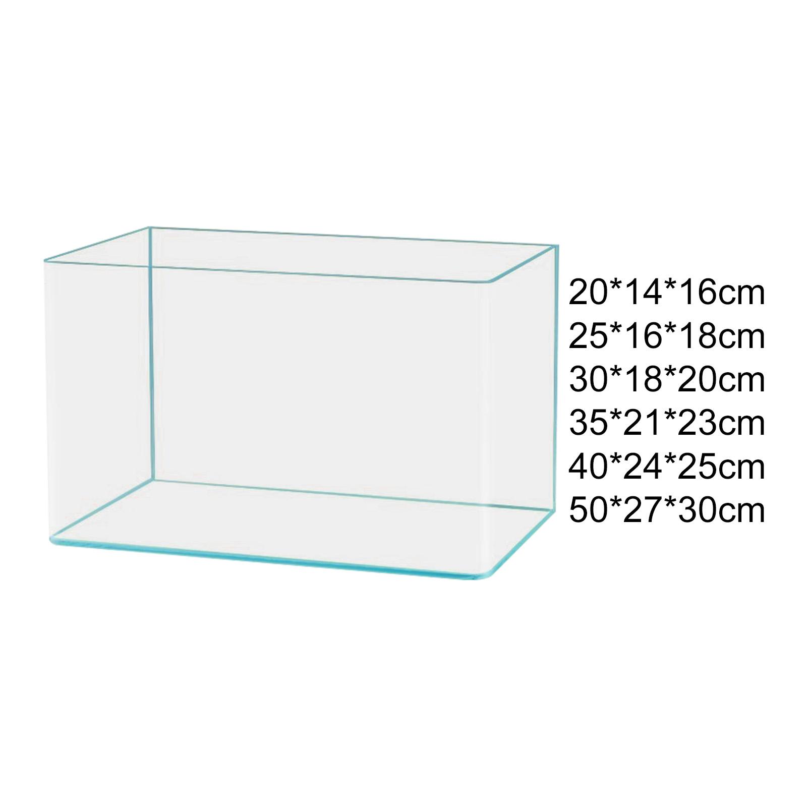 Marine Aquarium Glass Cleaner - 透明なガラスの水槽の装飾、お手入れが簡単、ミニマリストのデスクトップ水族館、オフィス、リビングルーム、ホテル、アパート用のカメ水槽