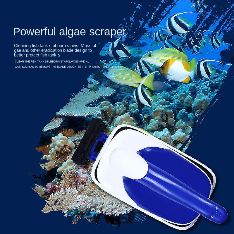 ボボ-磁気水槽洗浄ブラシ、強力な吸引、にきび除去、ガラス洗浄 - Marine Aquarium Glass Cleaner のレビューと価格