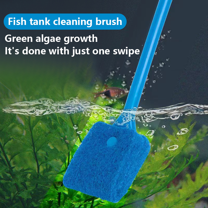 水槽ガラス清掃ブラシ、フローティングクリーニングウィンドウ、 - Marine Aquarium Glass Cleaner のレビューと価格