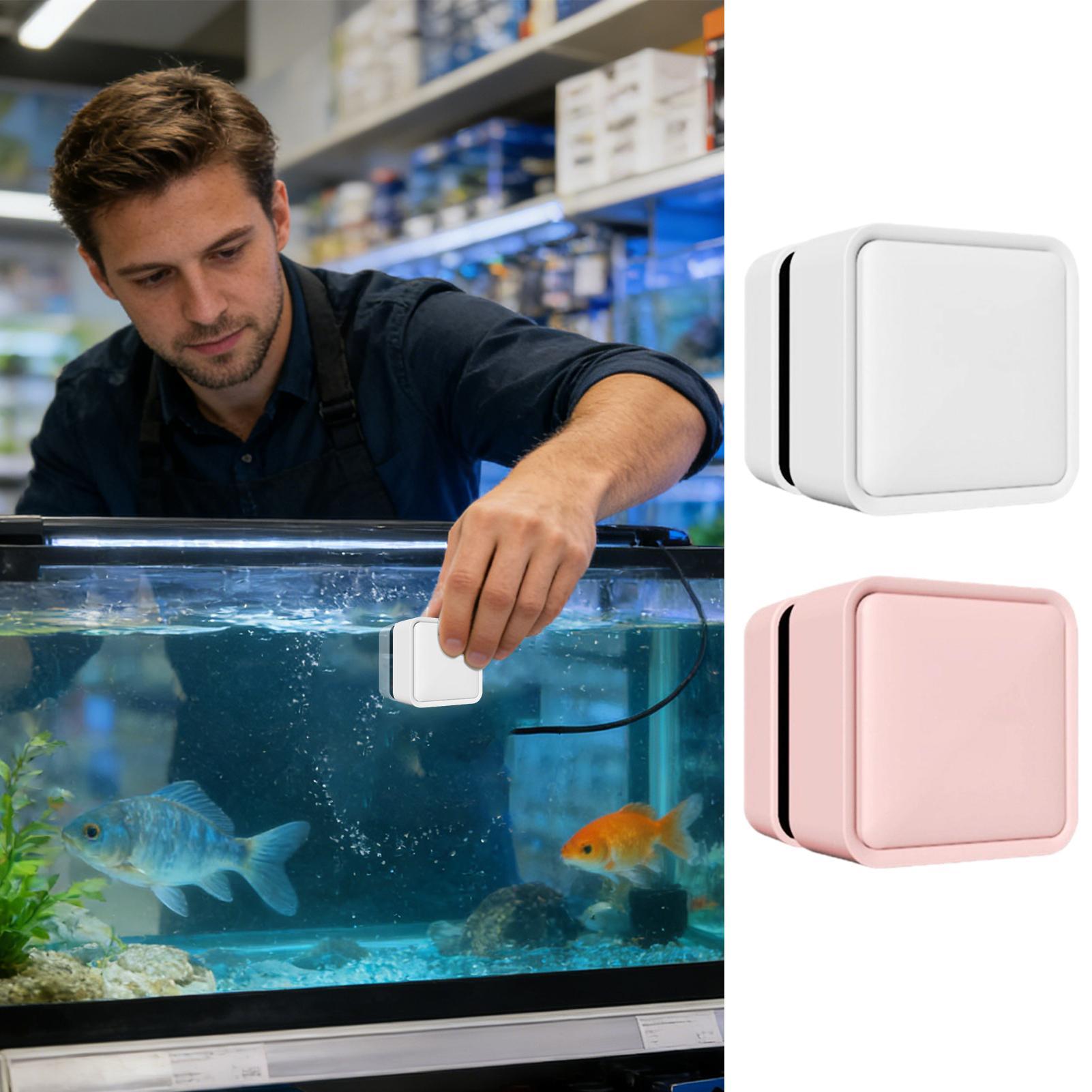 磁気式水槽クリーナー 両面スクラバー ガラス・アクリル水槽用 - Marine Aquarium Glass Cleaner のレビューと価格