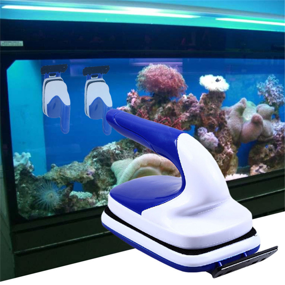 実用的なフローティング磁気水族館ブラシ,水槽ガラス藻類スクレ - Marine Aquarium Glass Cleaner のレビューと価格