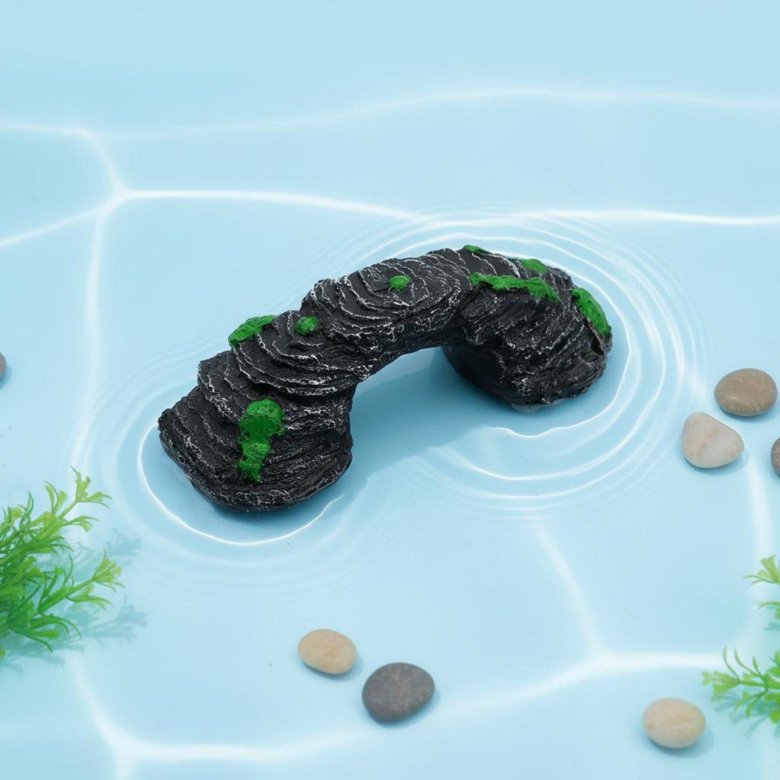 樹脂製水槽プラットフォーム、カメ用日光浴ランプ、装飾橋、カメ - Aquarium Marine Rock のレビューと価格