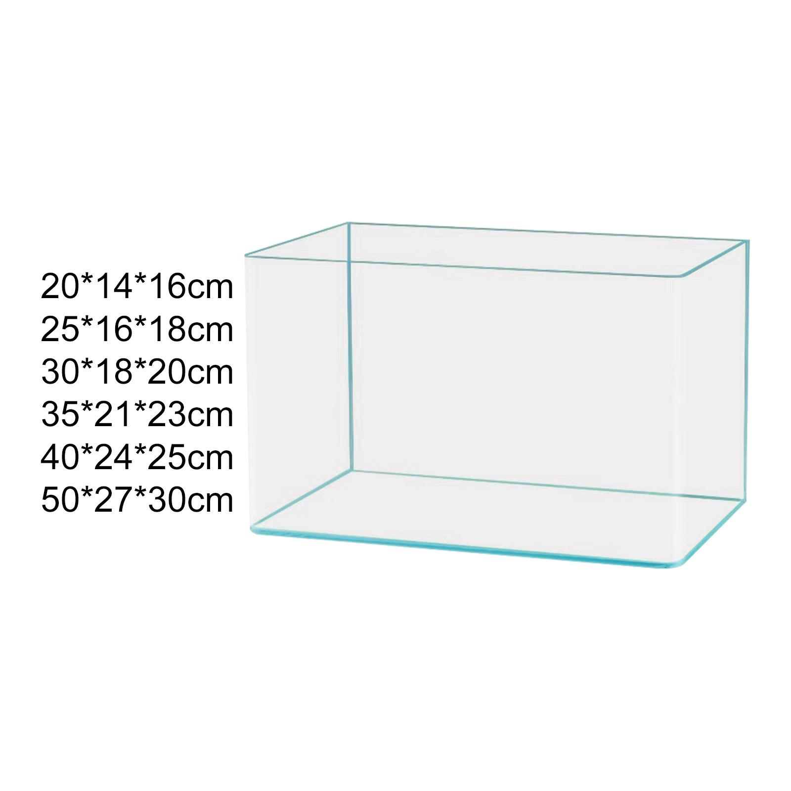 透明なガラスの水槽の装飾、お手入れが簡単、ミニマリストのデス - Marine Aquarium Glass Cleaner のレビューと価格