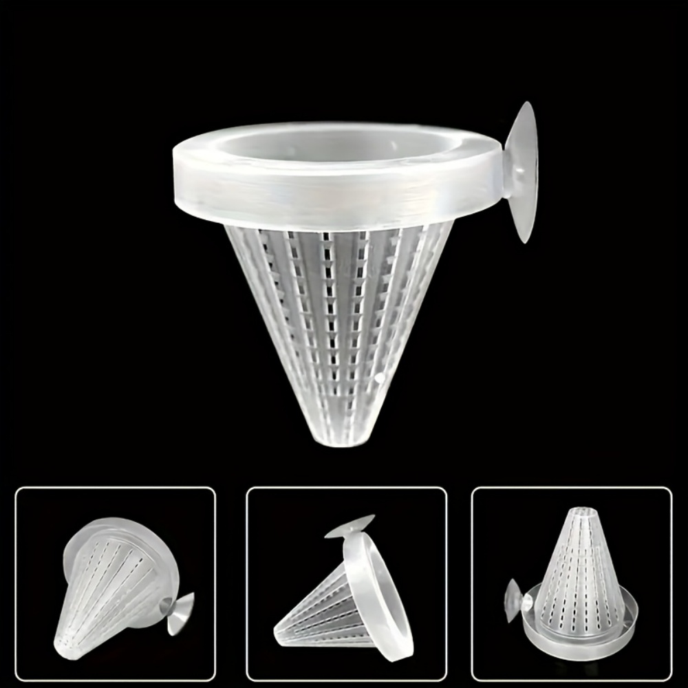 水槽用バスケット型フィーダー2個、魚の餌用生きたワームの円錐 - Marine Aquarium Live のレビューと価格