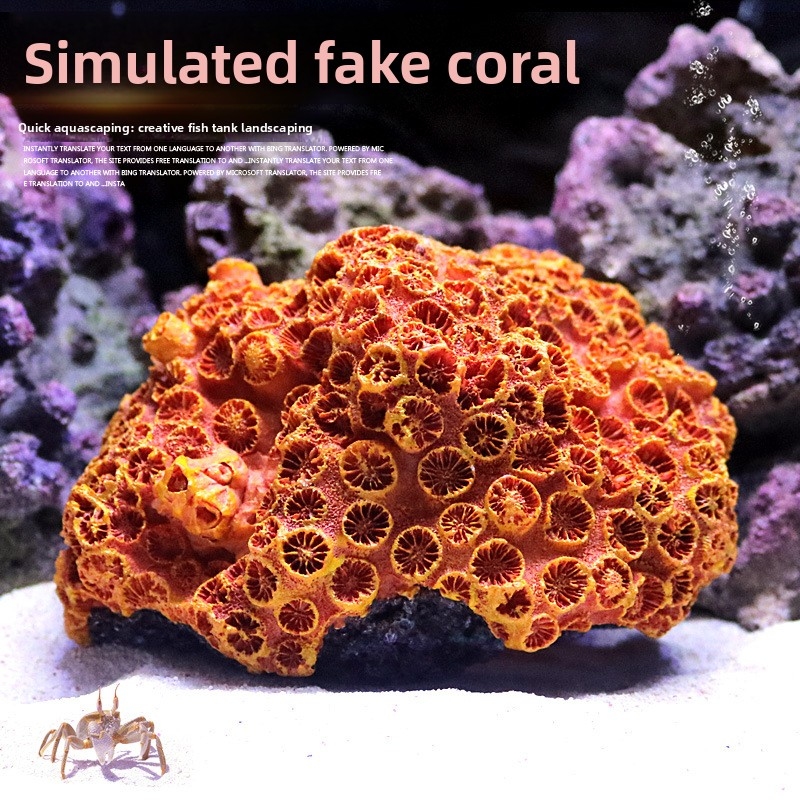 人工サンゴ礁オーナメントセット - 水槽装飾用のリアルな樹脂 - Aquarium Marine Rock のレビューと価格