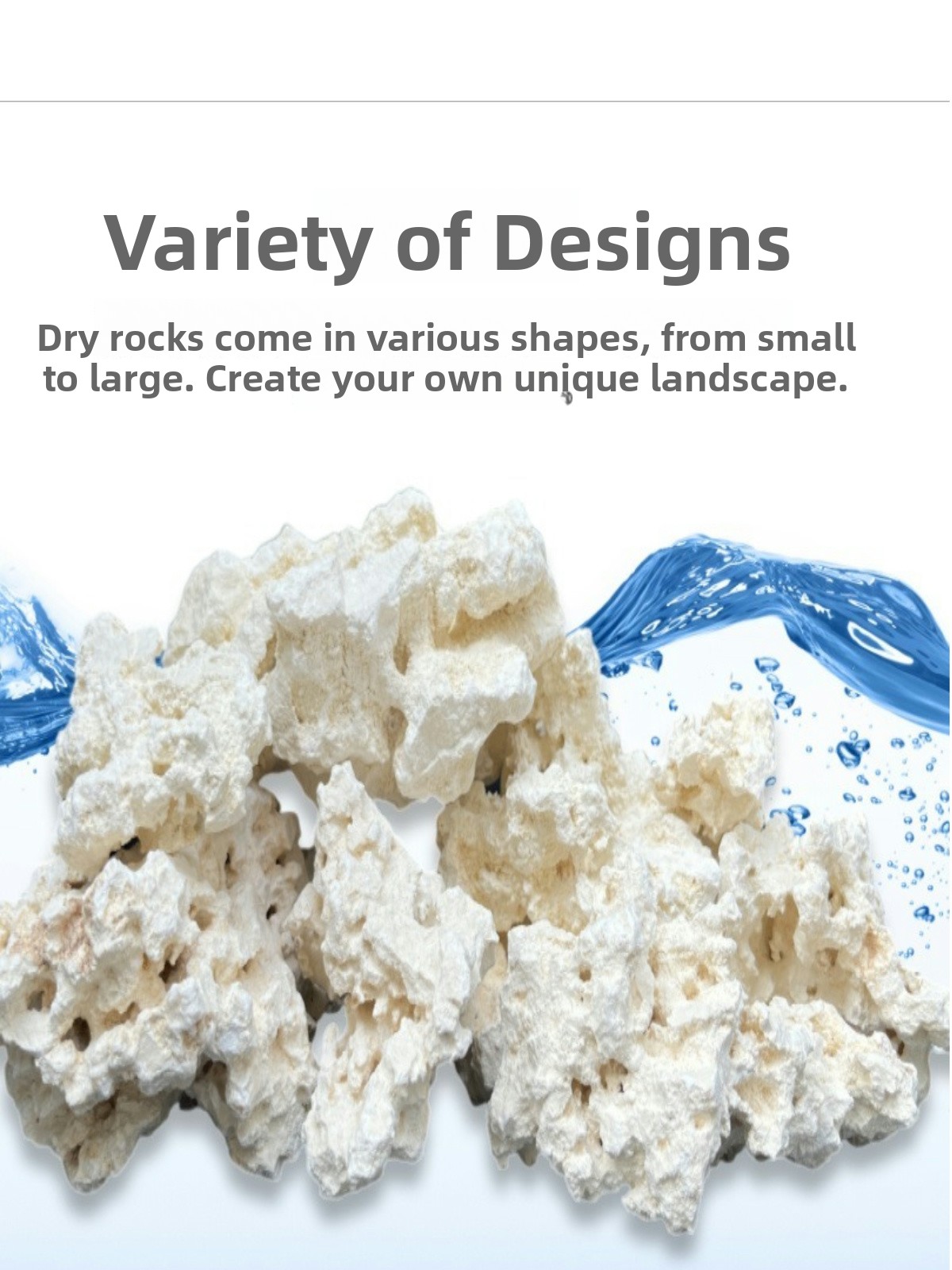 キラゴドライロック天然珊瑚石 海水水槽装飾用 混雑バクテリア - Aquarium Marine Rock のレビューと価格