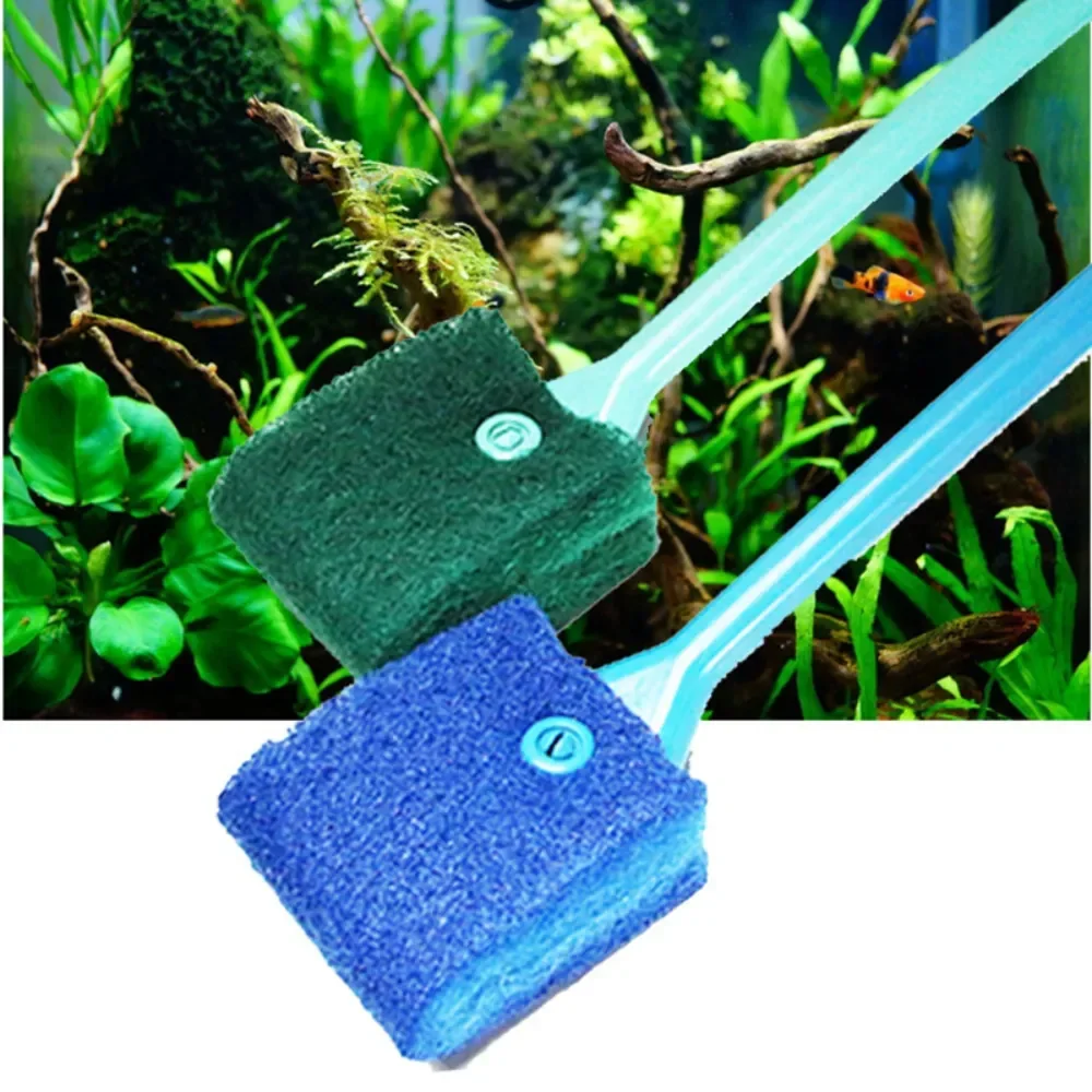水槽ガラス洗浄ツール、藻類除去ブラシ、浮き式クリーニングブラ - Marine Aquarium Glass Cleaner のレビューと価格