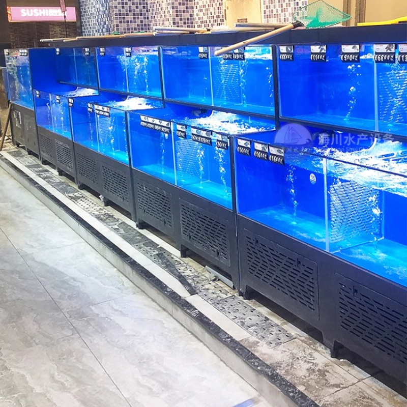 カスタムメイド大型アクリルガラス水槽、海洋サンゴ、シーフード - Marine Aquarium Live のレビューと価格